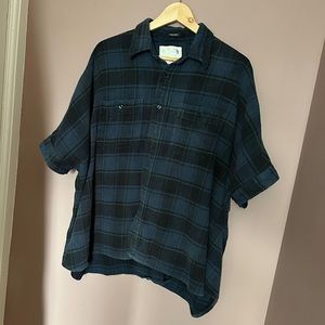 R13 oversized flannel shirt
